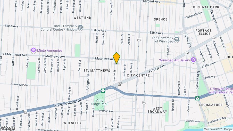 311 Toronto St Map and Location Details