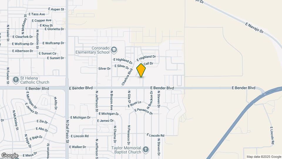 2317 N Thomas Dr Map and Location Details