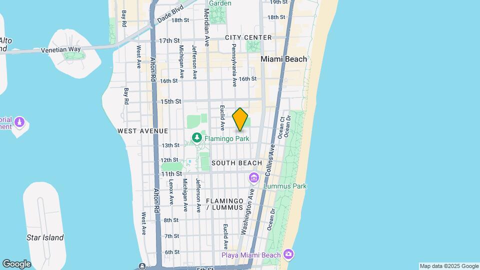 1335 Pennsylvania Ave Map and Location Details