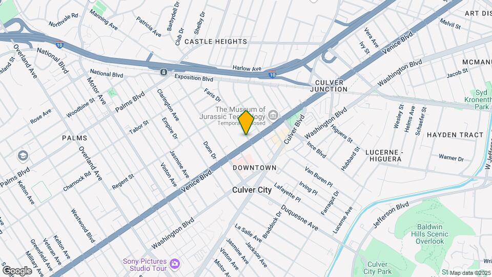 9701 Venice Blvd Map and Location Details