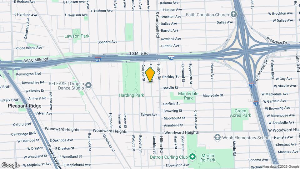 3203 Goodrich St Map and Location Details