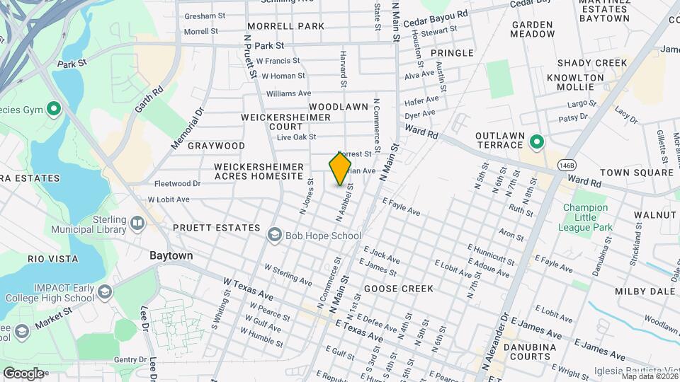 212 W Hunnicutt Ave, Unit 1 Map and Location Details