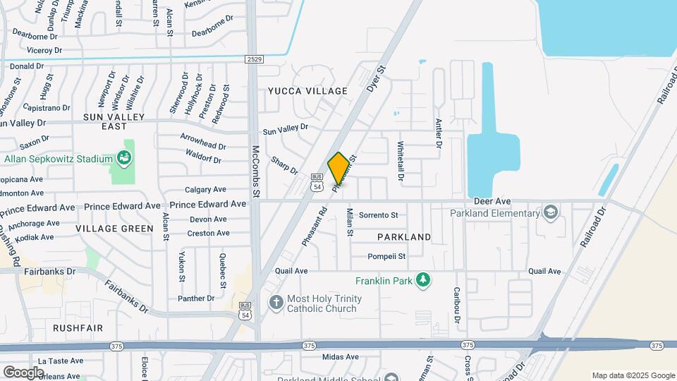 10207 Angel Falls Pl Map and Location Details