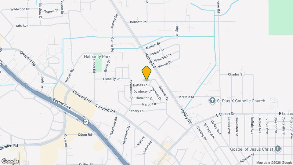 5340 Bettes Ln Map and Location Details