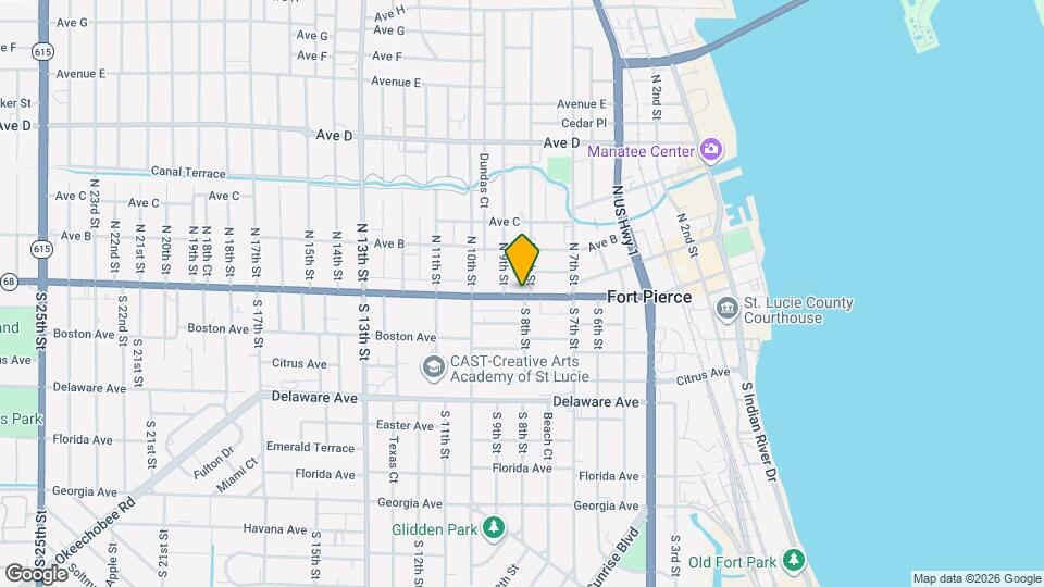 804 Orange Ave Map and Location Details