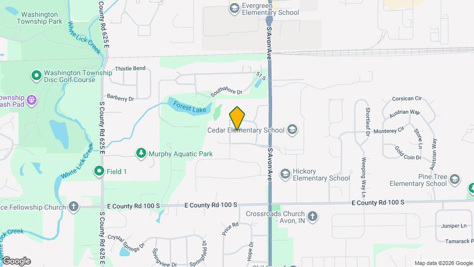 6857 Maywood Cir Map and Location Details
