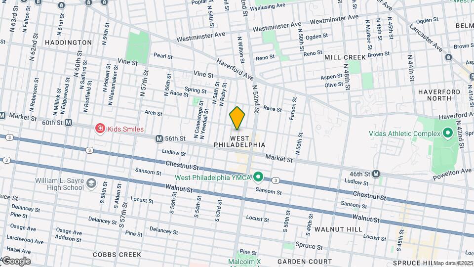 48 N Lindenwood St Map and Location Details