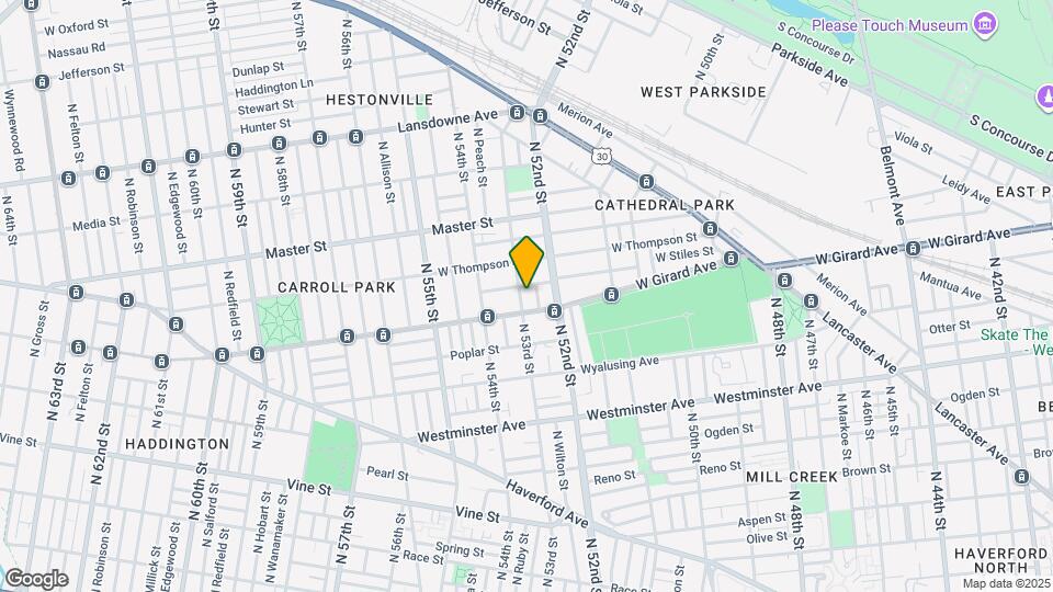 1217 N 53rd St Map and Location Details