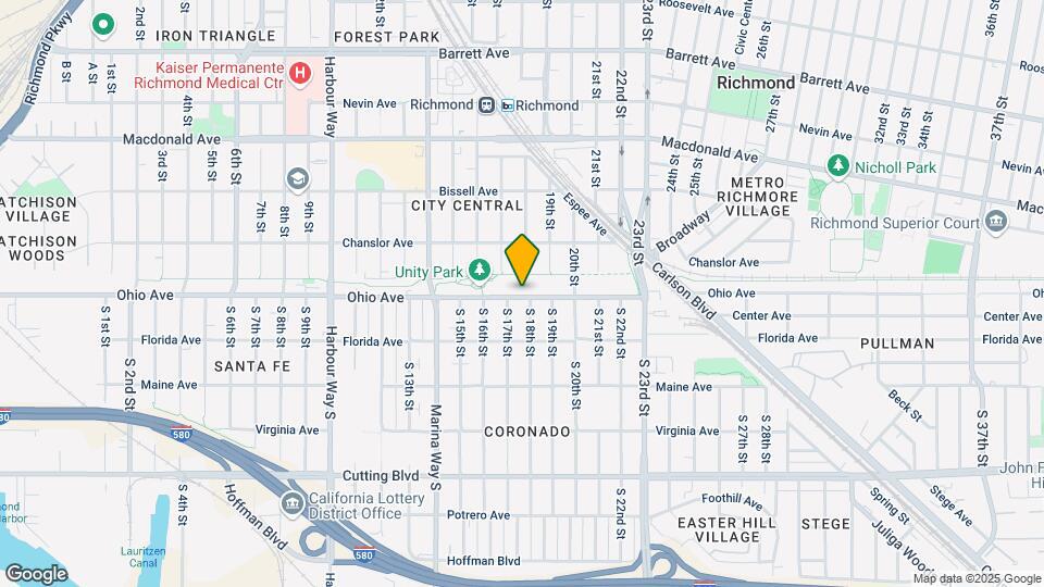 1733 Ohio Ave Map and Location Details