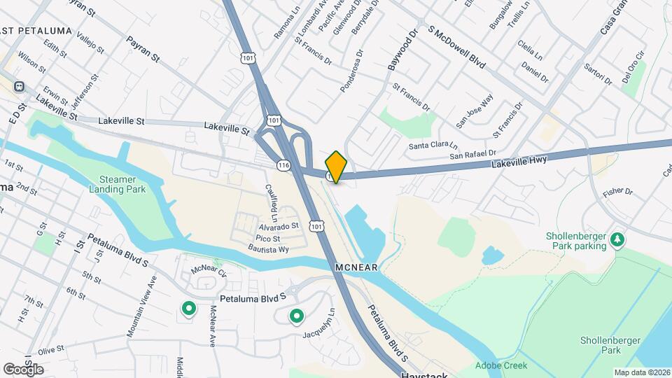 785 Baywood Dr Map and Location Details