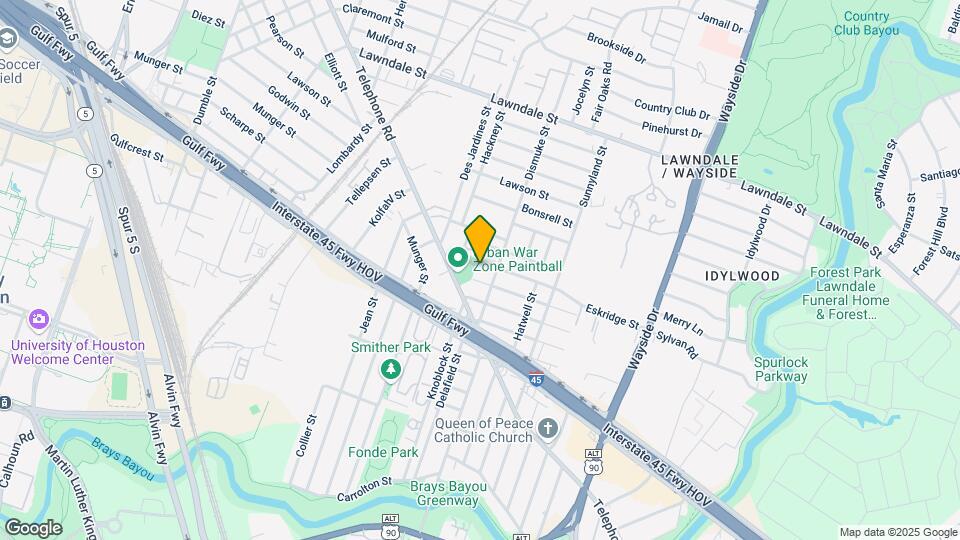 5532 Eskridge St Map and Location Details