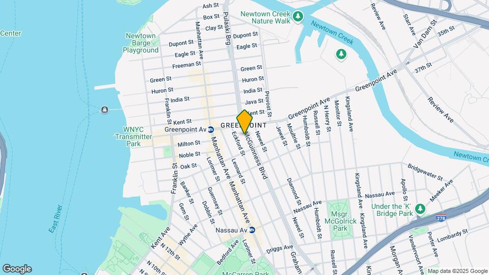 OTTO Greenpoint Mapa y Detalles de la Ubicación