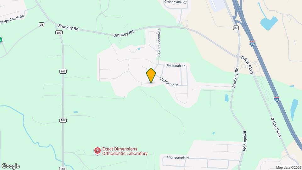 384 Savannah Cir Map and Location Details