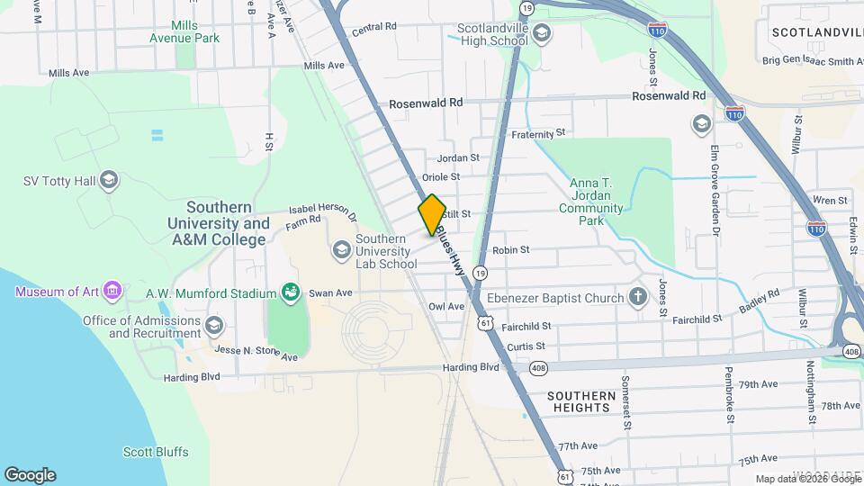 1045 Sparrow St Map and Location Details