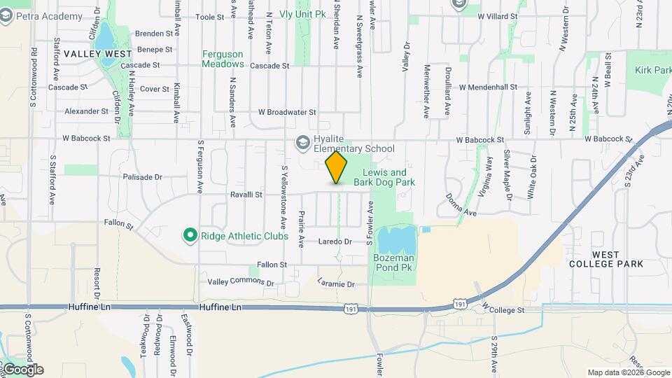 3417 Ravalli St Map and Location Details