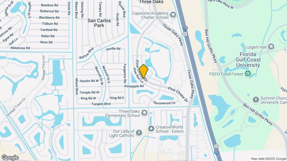 19233 Pine Run Ln Map and Location Details