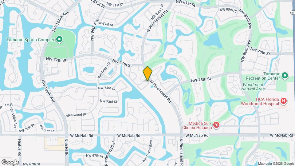 8815 NW 88th Terrace Map and Location Details