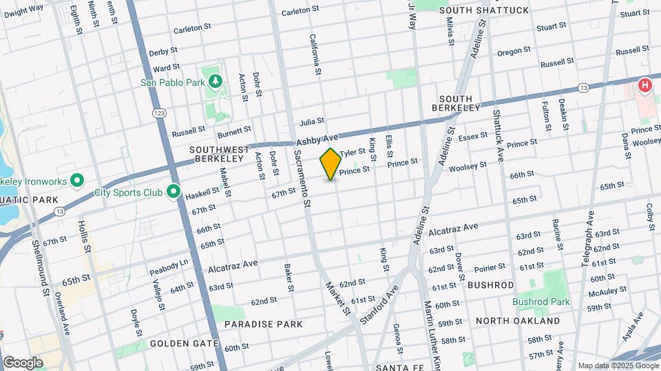 3110 California St, Unit 3110 CA St Map and Location Details
