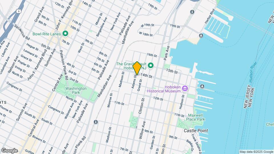 1325 Adams St Mapa y Detalles de la Ubicación