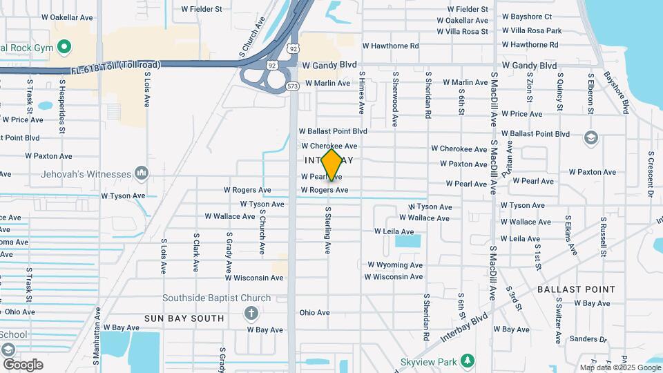 3519 W Rogers Ave Map and Location Details