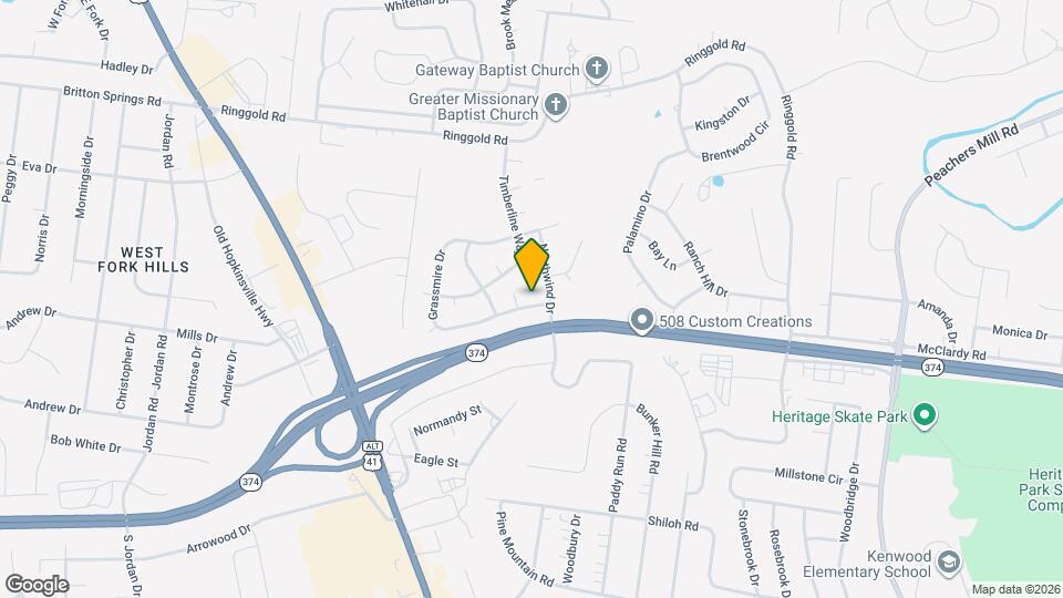 259 Grassmire Dr Mapa y Detalles de la Ubicación