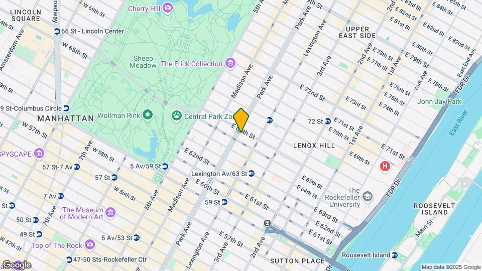 631 Park Ave Map and Location Details