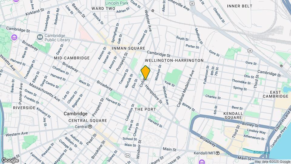 113 Hampshire St Mapa y Detalles de la Ubicación
