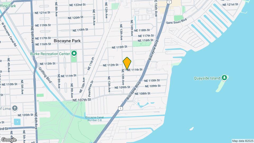 1330 NE 111th St Map and Location Details