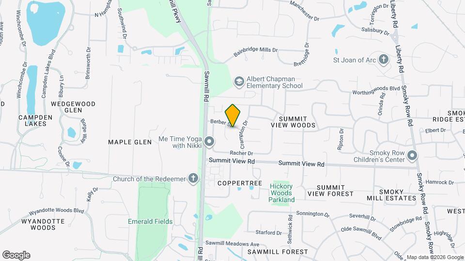 2639 Berber St Map and Location Details