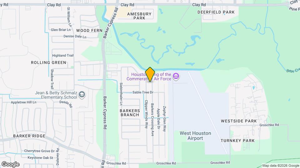 3631 Barkers Crossing Ave Mapa y Detalles de la Ubicación