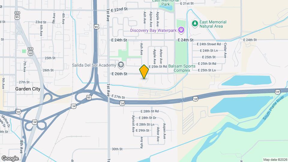 2625 Alpine Ave Map and Location Details