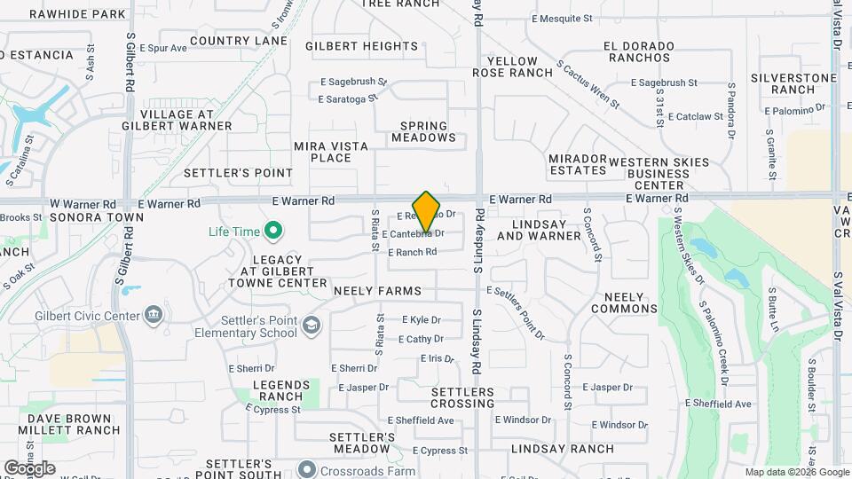 685 E Cantebria Dr Map and Location Details
