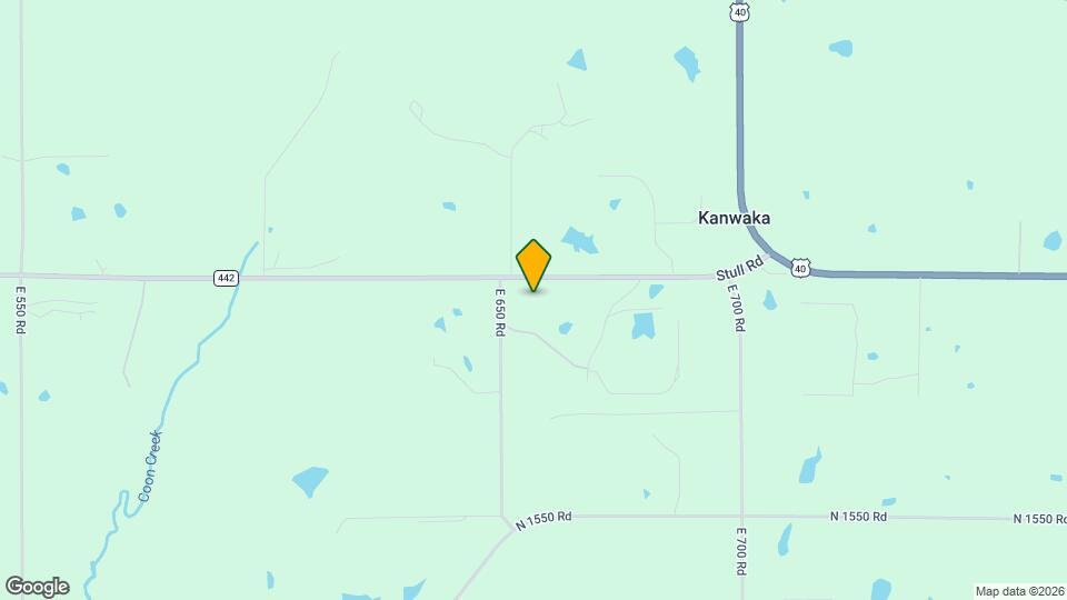 661 N 1600 Rd Map and Location Details