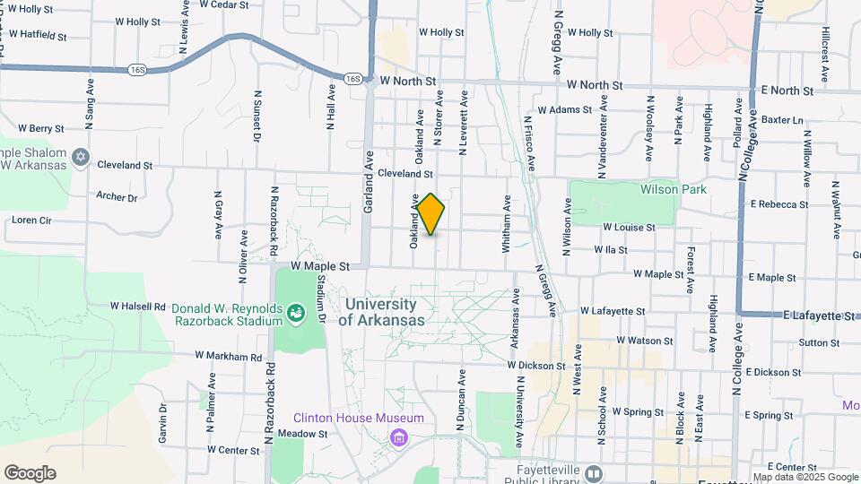 523 N Storer Ave Map and Location Details