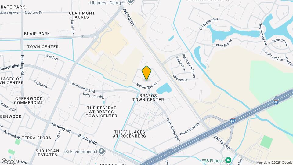 1303 Paradise Creek Ln Map and Location Details