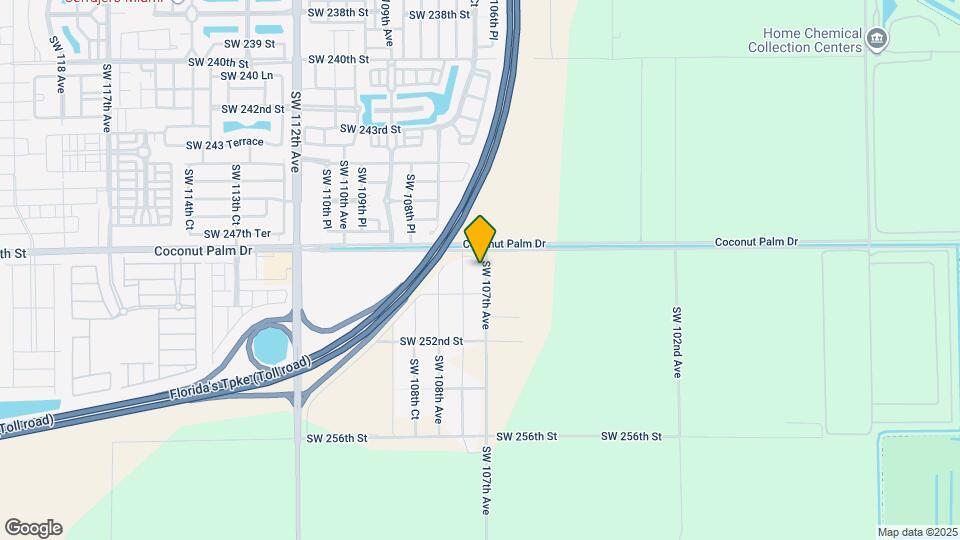 24896 SW 107th Ave Map and Location Details