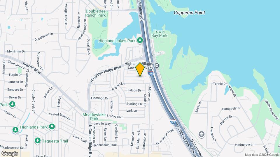 1310 Pinehurst Dr Map and Location Details