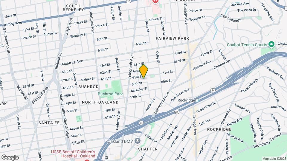 450 60th St Map and Location Details