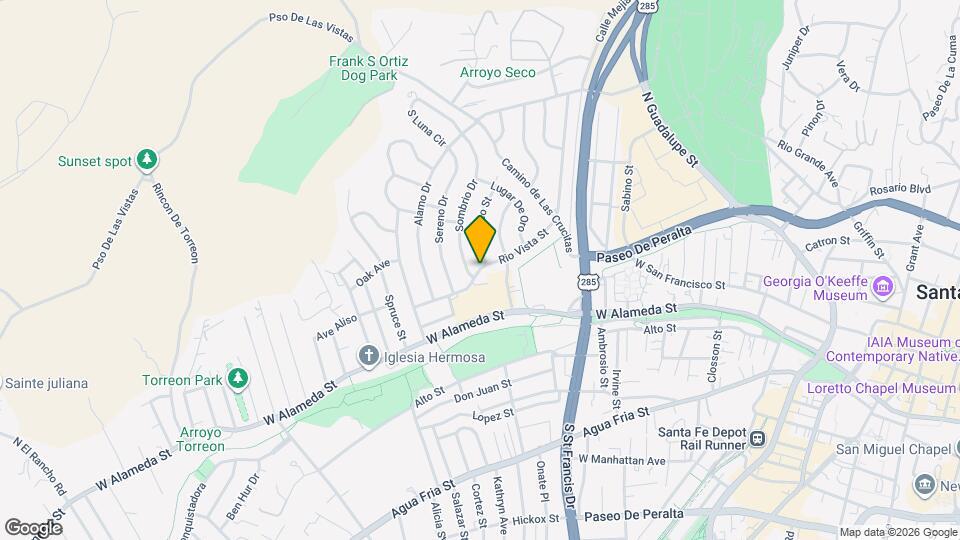 941 Rio Vista St Map and Location Details