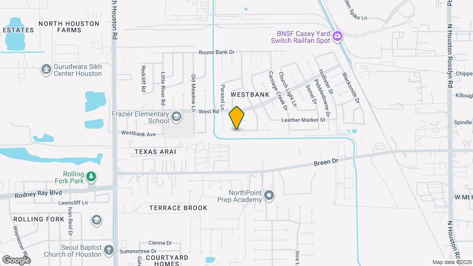 7811 Westbank Ave Map and Location Details
