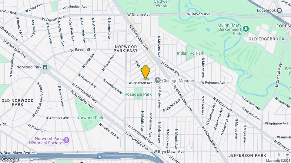 6246-6260 W Peterson Ave Map and Location Details