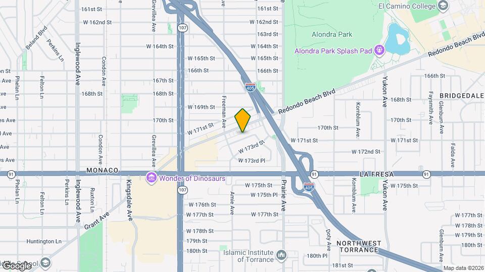 4151 W 172nd St Map and Location Details