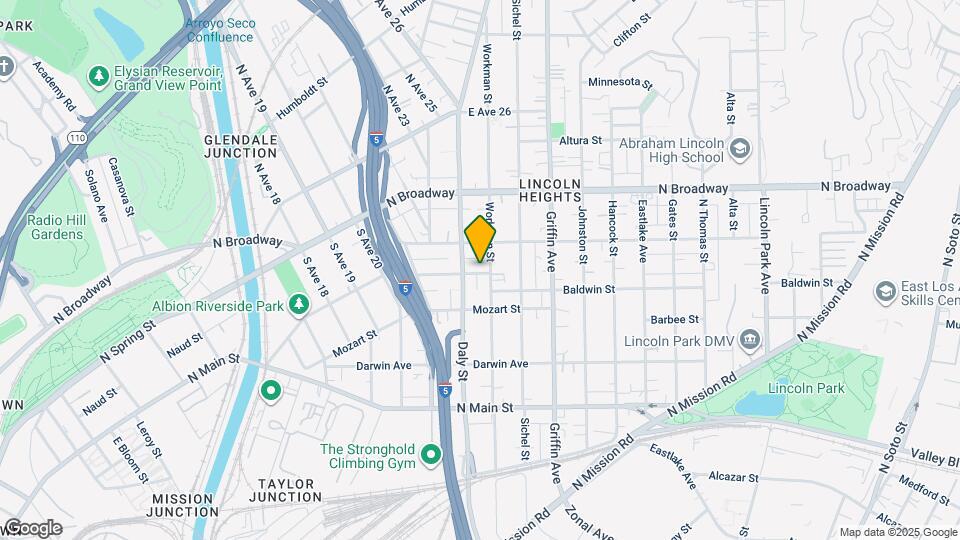 2617 Vallejo St Map and Location Details