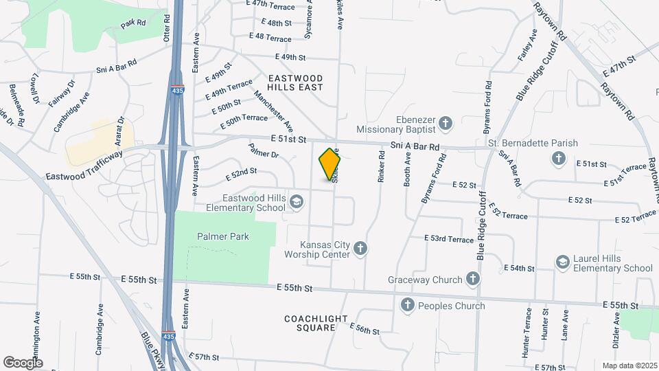 5206 Skiles Ave Map and Location Details