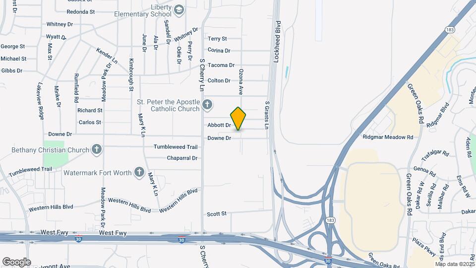 7802 Downe Dr Map and Location Details