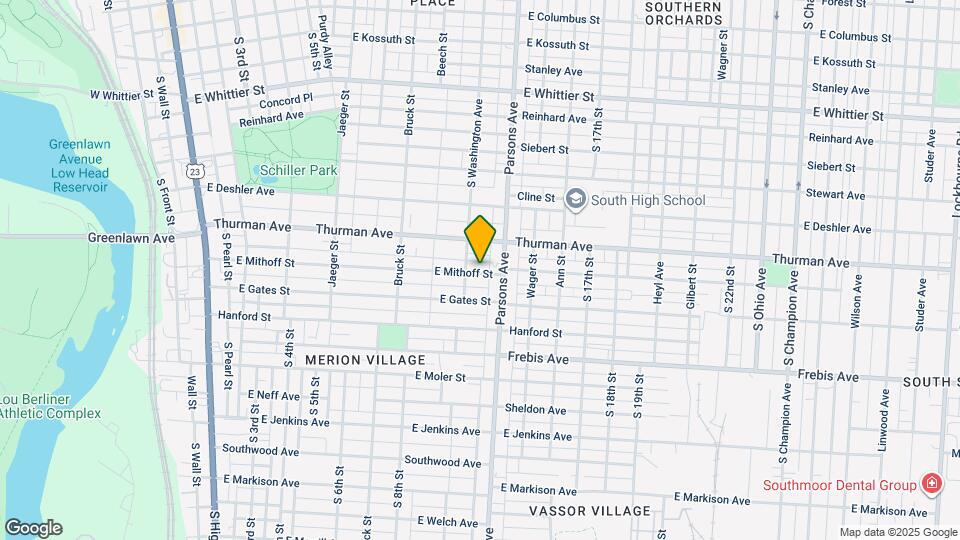 424 E Mithoff St Map and Location Details