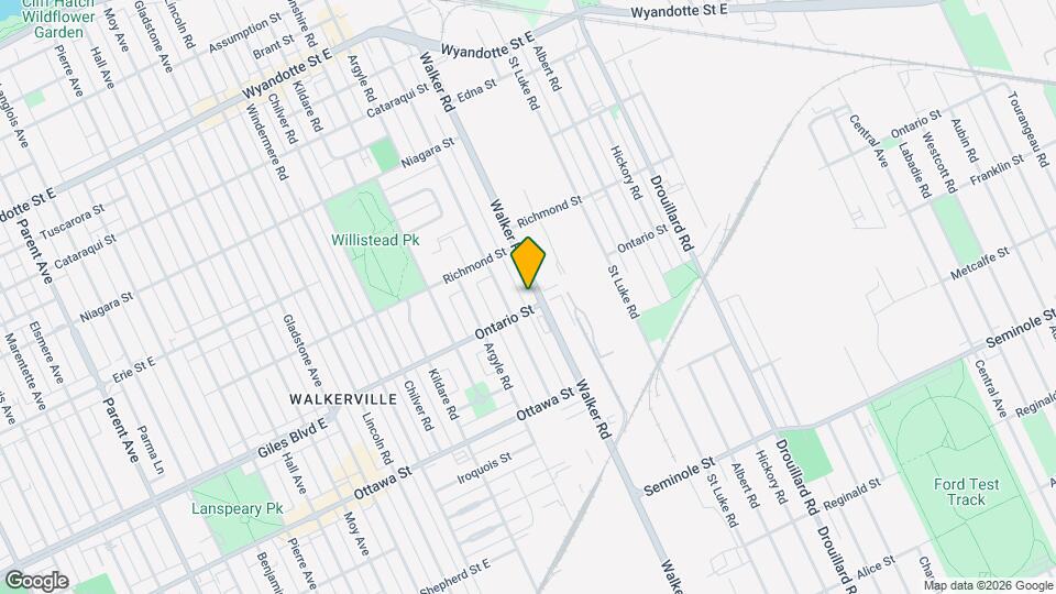 1179 Walker Rd Mapa y Detalles de la Ubicación