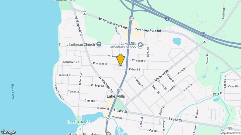 117 W Grant St, Unit 117 West Grant St Map and Location Details