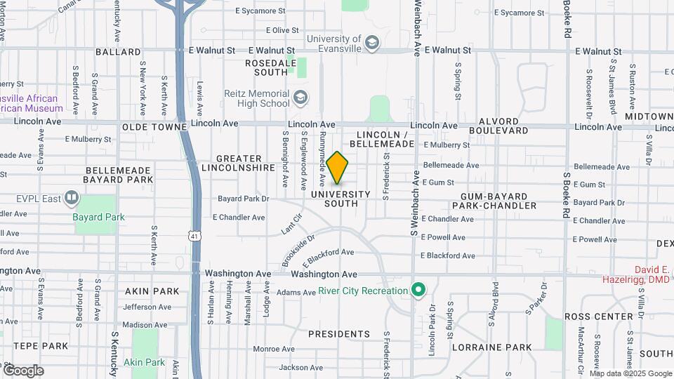 727 S Rotherwood Ave Map and Location Details