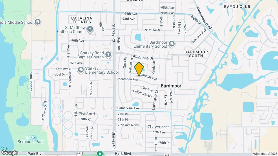 8541 Jacaranda Ave Mapa y Detalles de la Ubicación